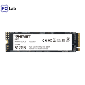 Ổ cứng SSD Patriot P300 512GB NVMe Gen3 x4 (M.2 2280, 1700MB/s, 1200MB/s)