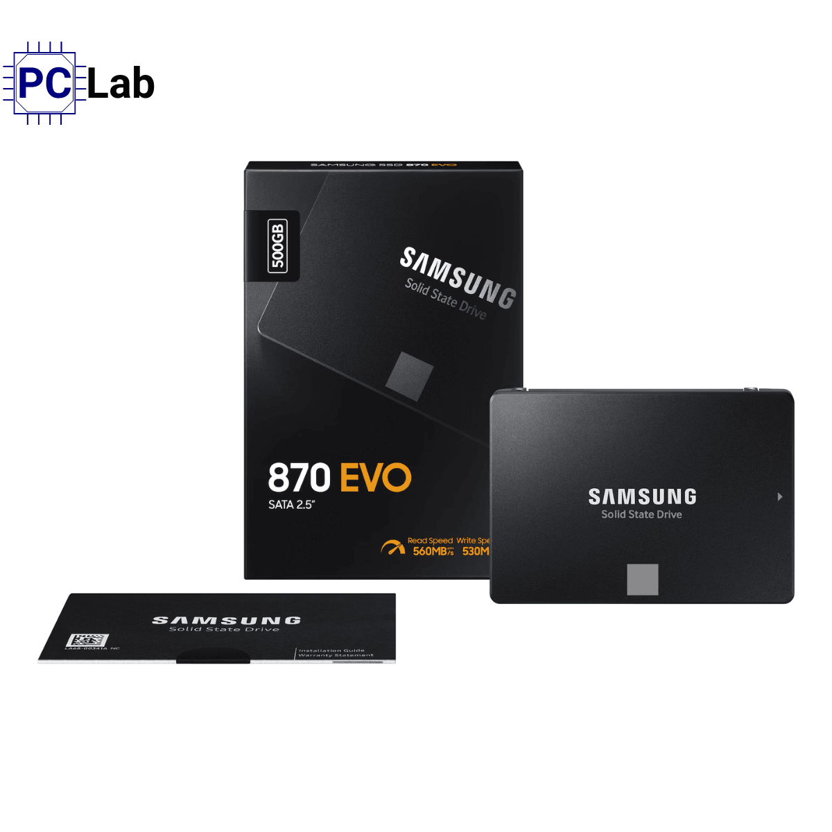 Ổ cứng SSD Samsung 870 EVO 500GB SATA III (2.5 inch SATA III, 560MB/s, 530MB/s)