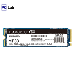 Ổ cứng SSD TeamGroup MP33 512GB NVMe Gen3 x4 (M.2 2280, 1700MB/s, 1400MB/s)
