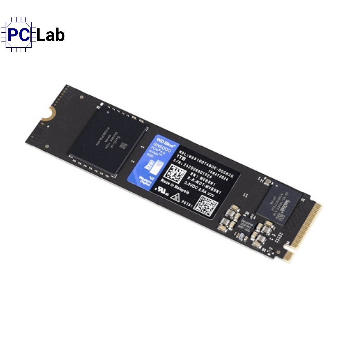 Ổ cứng SSD WD Blue SN5000 1TB NVMe PCIe Gen4 x4 (M.2 2280, 5100MB/s, 4900MB/s)
