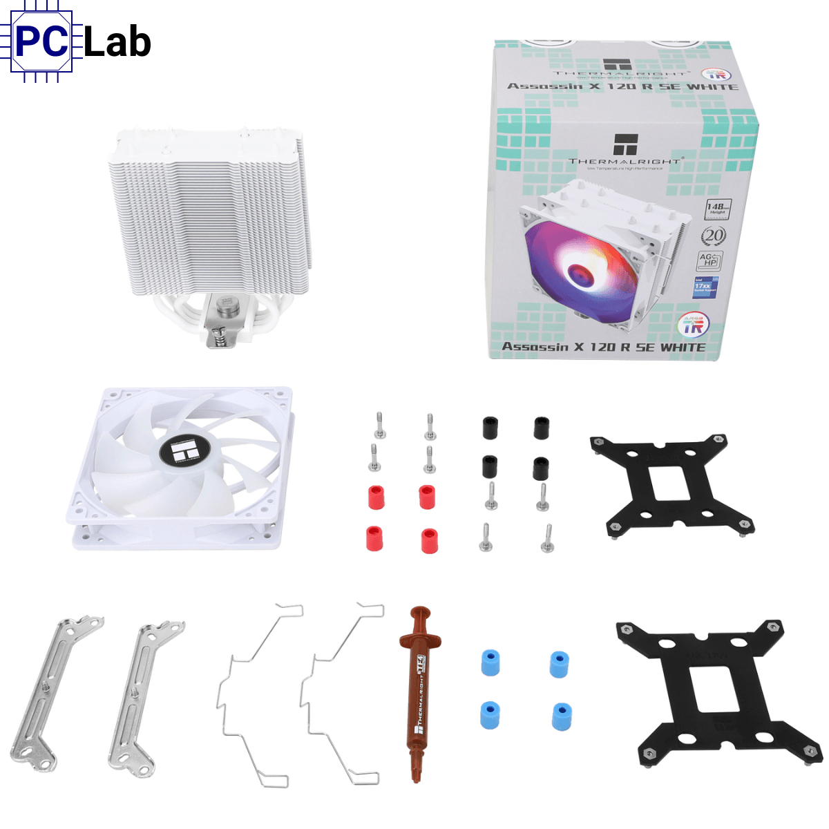 Tản nhiệt khí Thermalright Assassin X 120 Refined SE White ARGB