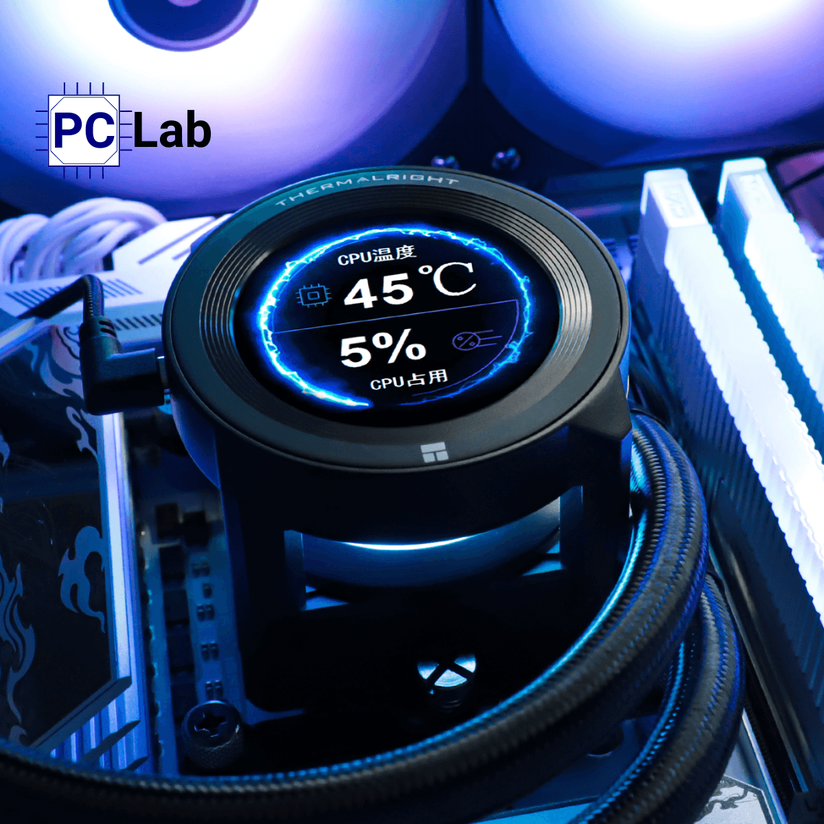 Tản nhiệt nước AIO Thermalright Core Vision 360 Black ARGB