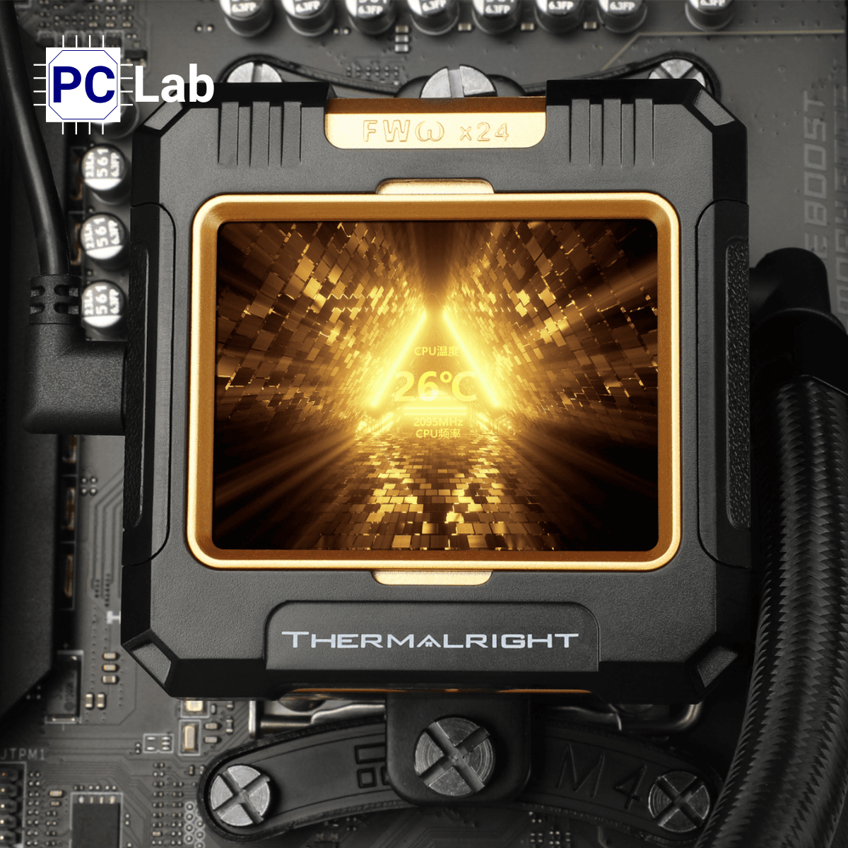 Tản nhiệt nước AIO Thermalright Frozen Warframe 360 Black ARGB