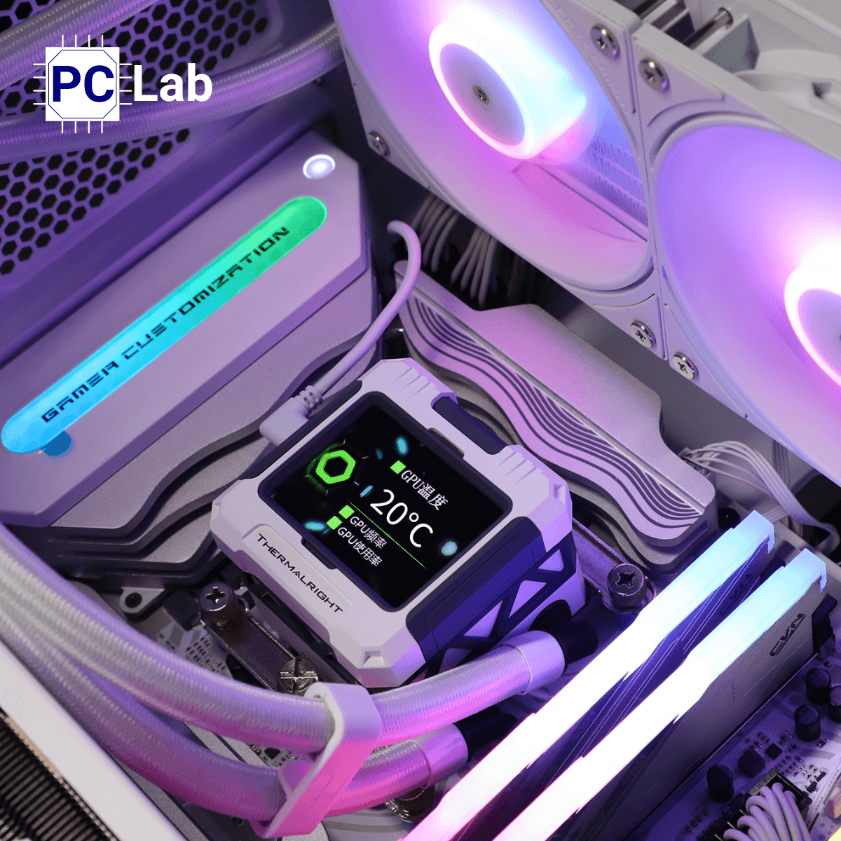 Tản nhiệt nước AIO Thermalright Frozen Warframe 360 White ARGB