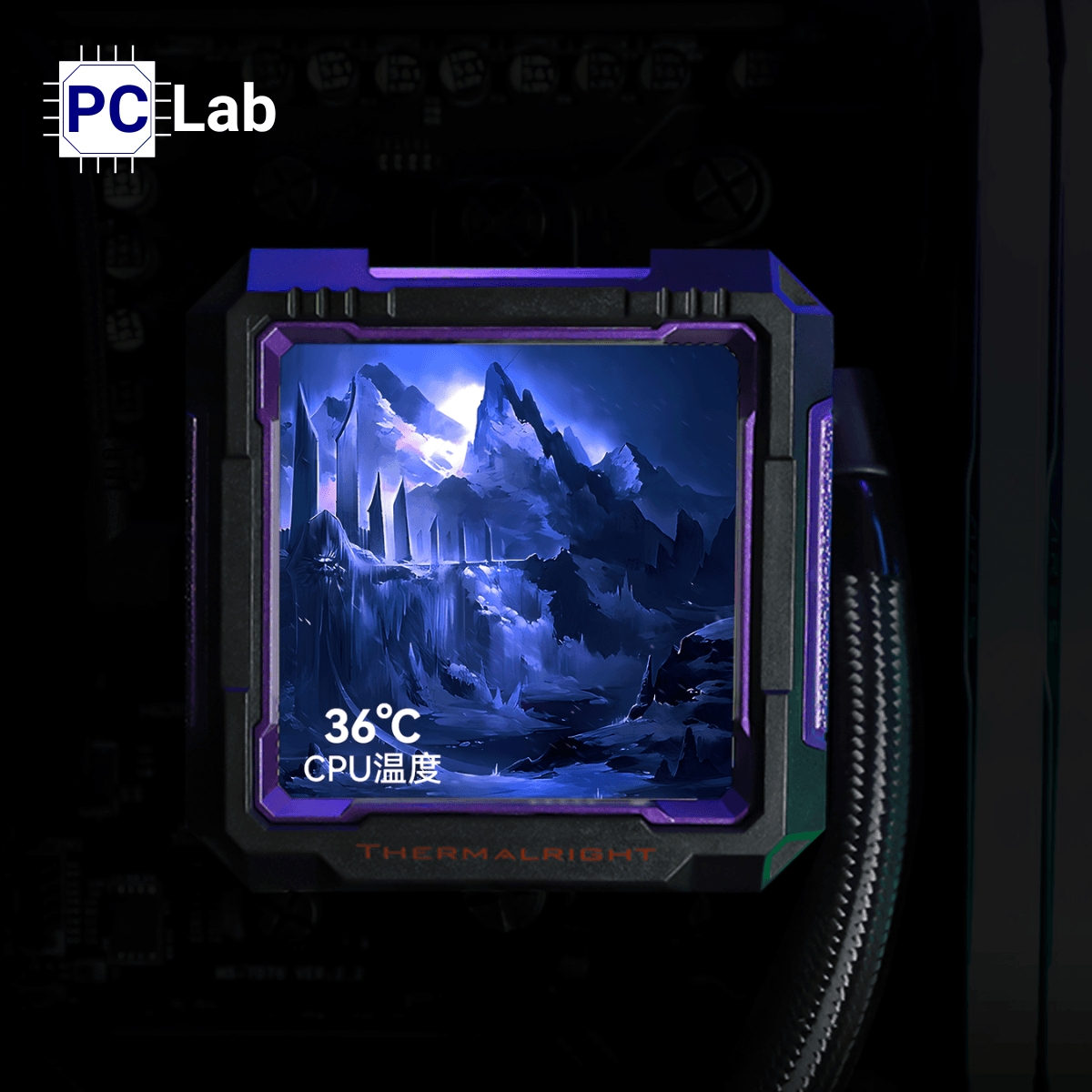 Tản nhiệt nước AIO Thermalright Frozen Warframe Pro 360 Black ARGB