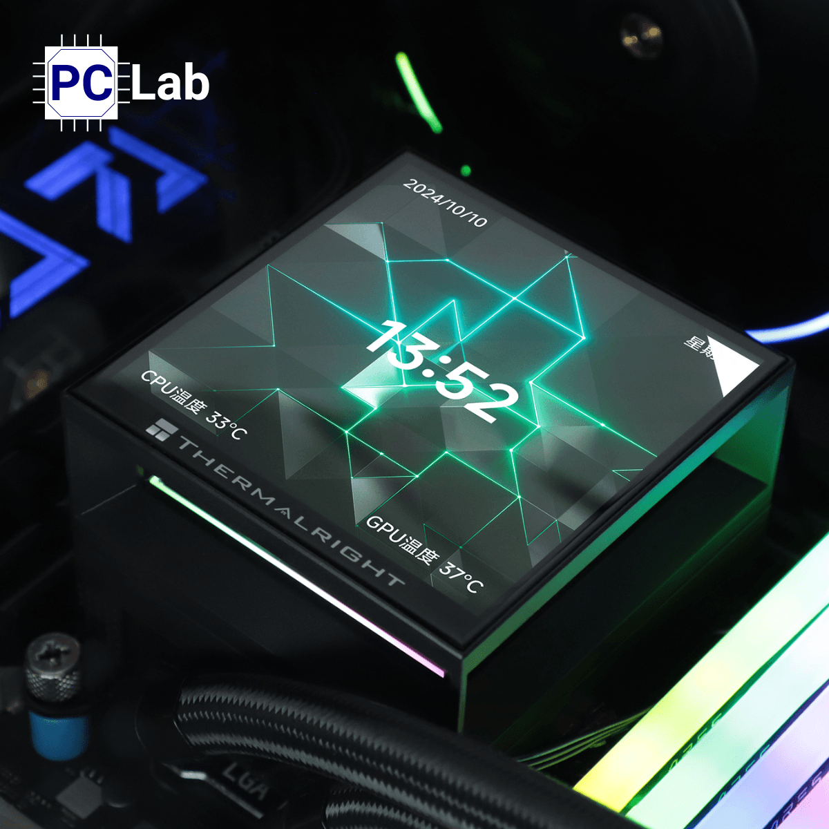 Tản nhiệt nước AIO Thermalright Hyper Vision 360 Black ARGB