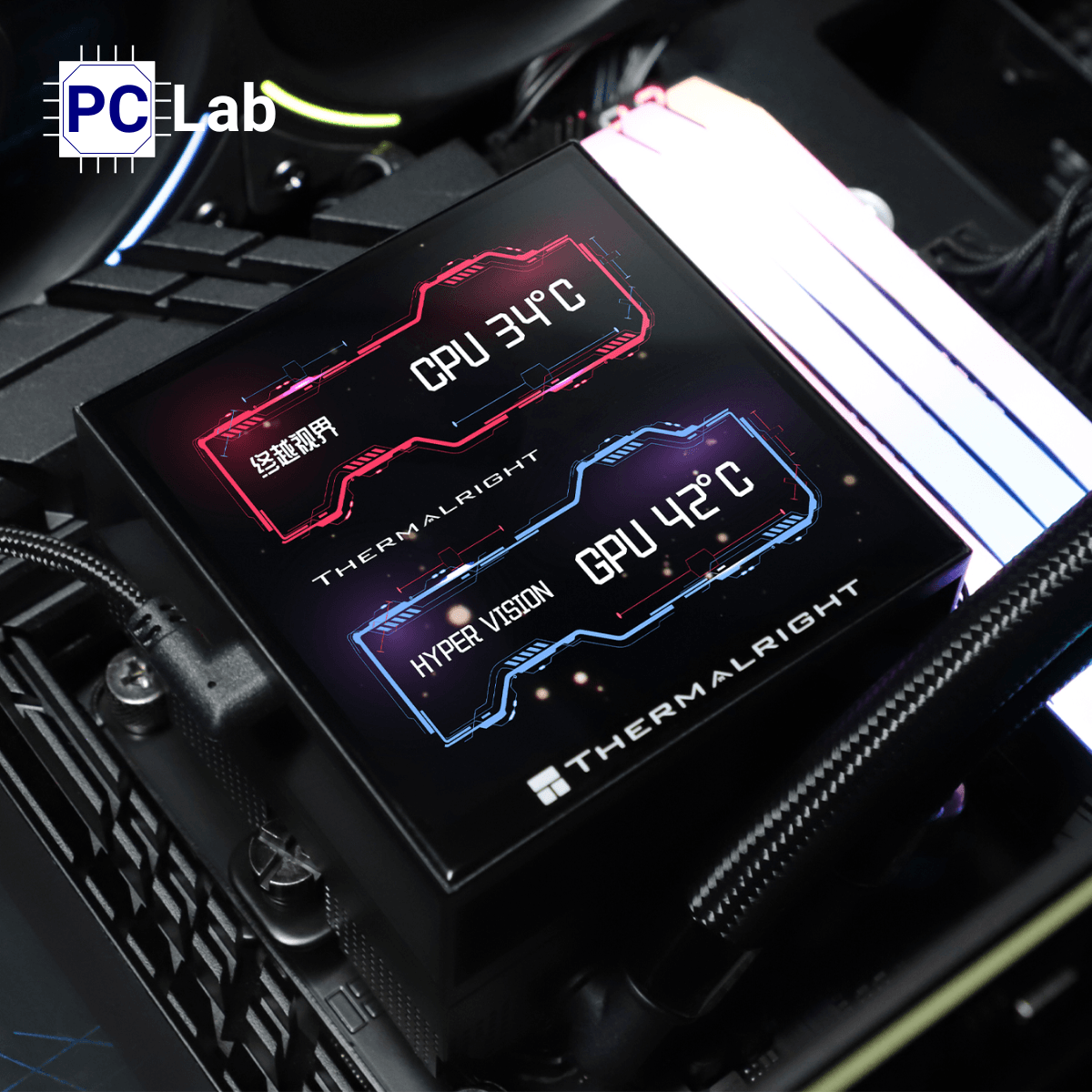 Tản nhiệt nước AIO Thermalright Hyper Vision 360 Black ARGB