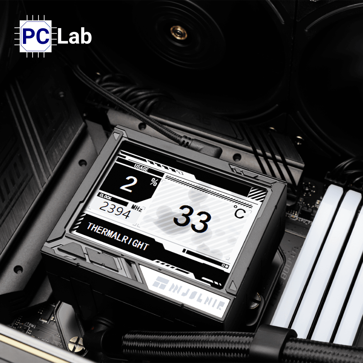 Tản nhiệt nước AIO Thermalright Mjolnir Vision 360 Black ARGB