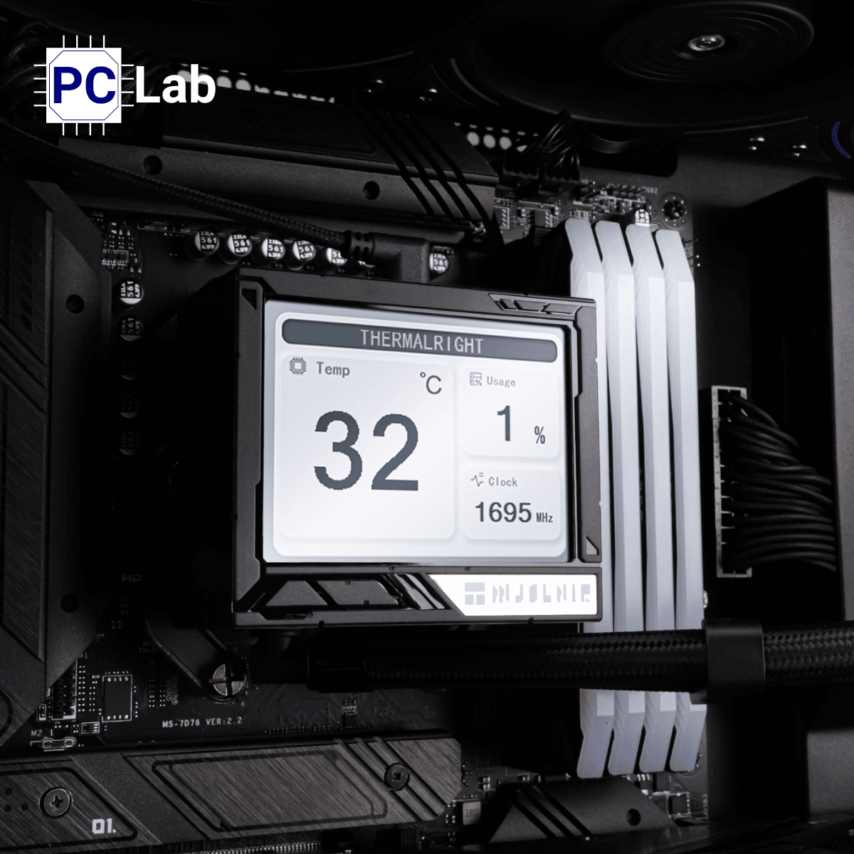 Tản nhiệt nước AIO Thermalright Mjolnir Vision 360 Black ARGB