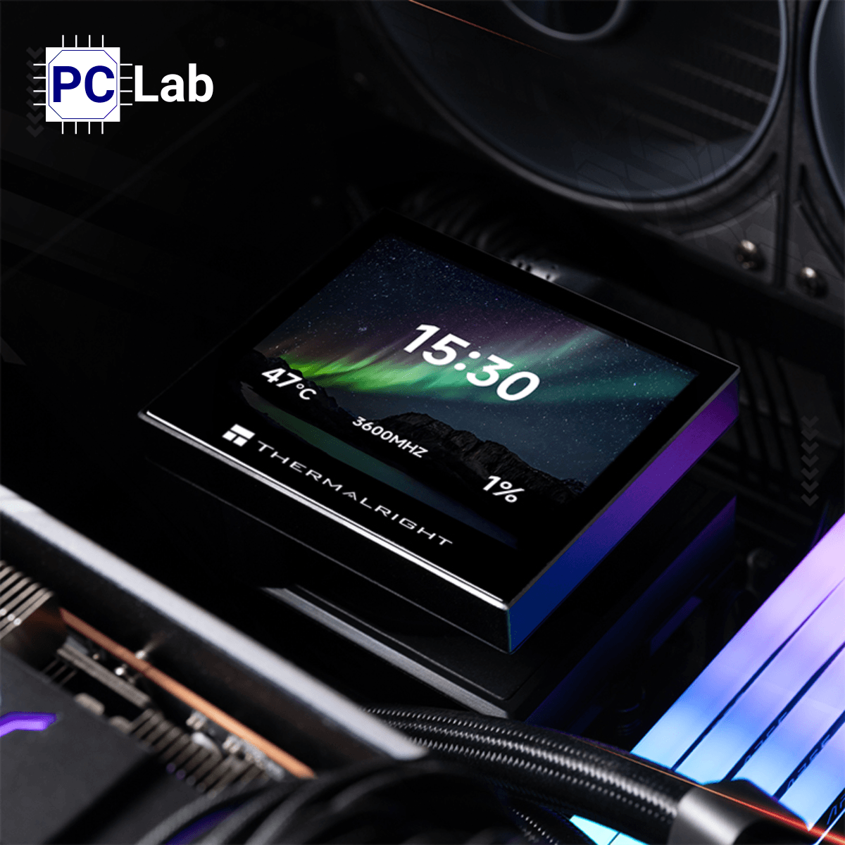 Tản nhiệt nước AIO Thermalright Stream Vision 360 Black