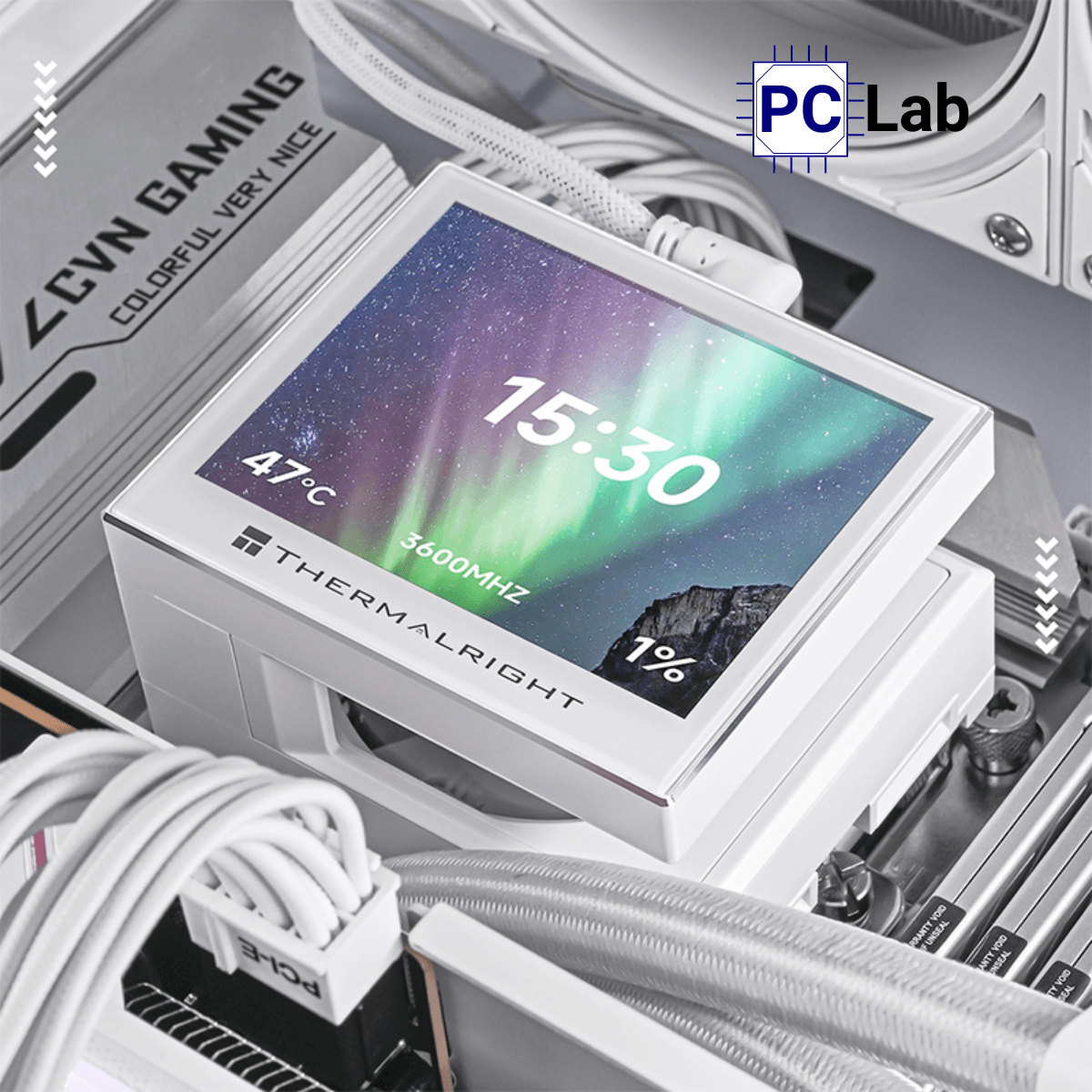 Tản nhiệt nước AIO Thermalright Stream Vision 360 White