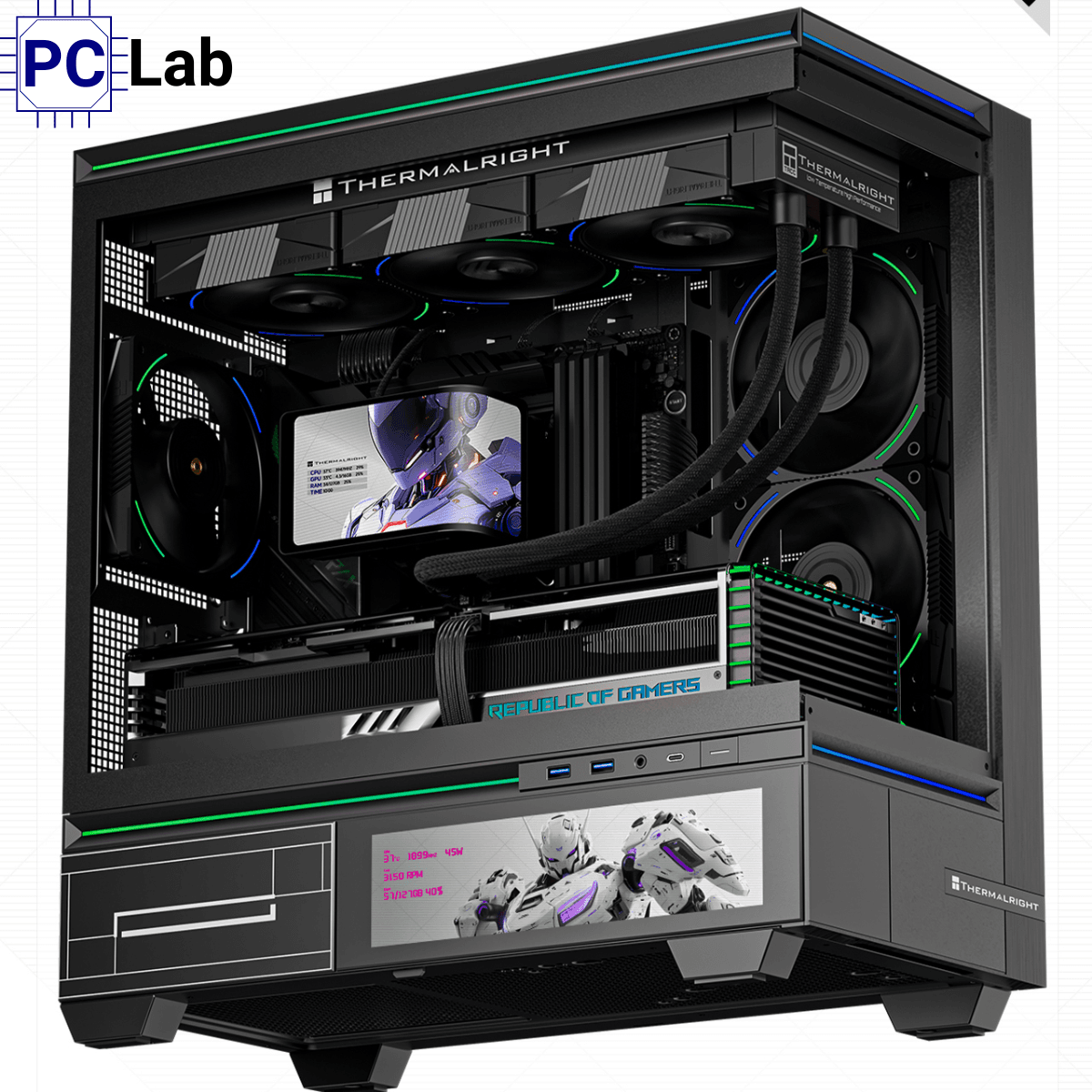 Tản nhiệt nước AIO Thermalright Wonder Vision 360 Turbo ARGB Black