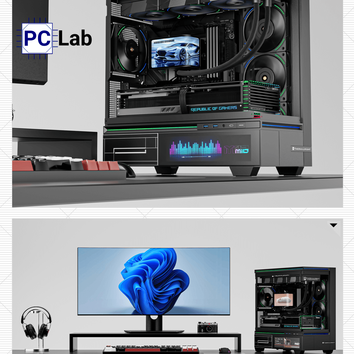 Tản nhiệt nước AIO Thermalright Wonder Vision 360 Turbo ARGB Black