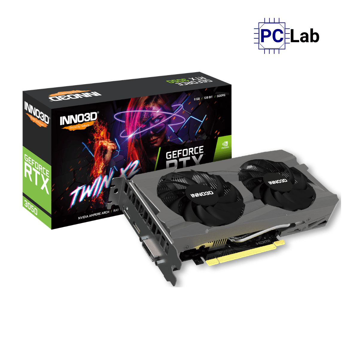 VGA INNO3D RTX 3050 TWIN X2 8GB GDDR6