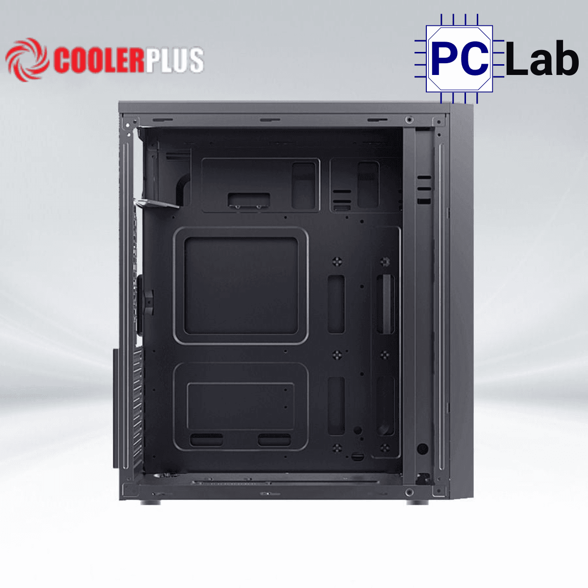 Vỏ case PC máy tính CoolerPlus CPC-A22 (ATX, Mid Tower, Đen)