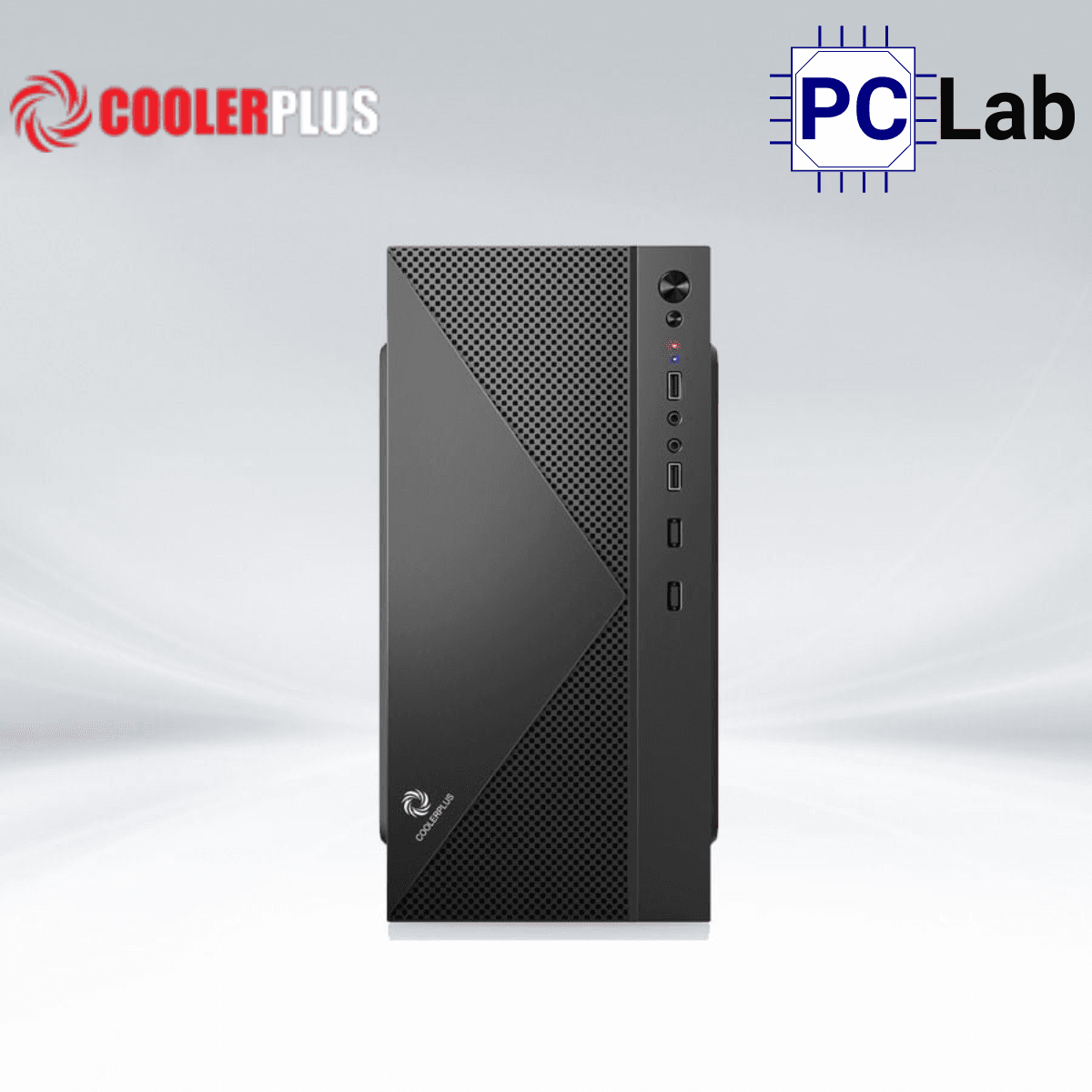 Vỏ case PC máy tính CoolerPlus CPC-C02 (M-ATX, Mini Tower, Đen)