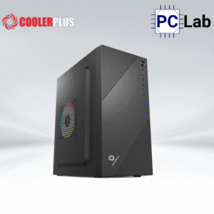 Vỏ case PC máy tính CoolerPlus CPC-C04 (M-ATX, Mini Tower, Đen)