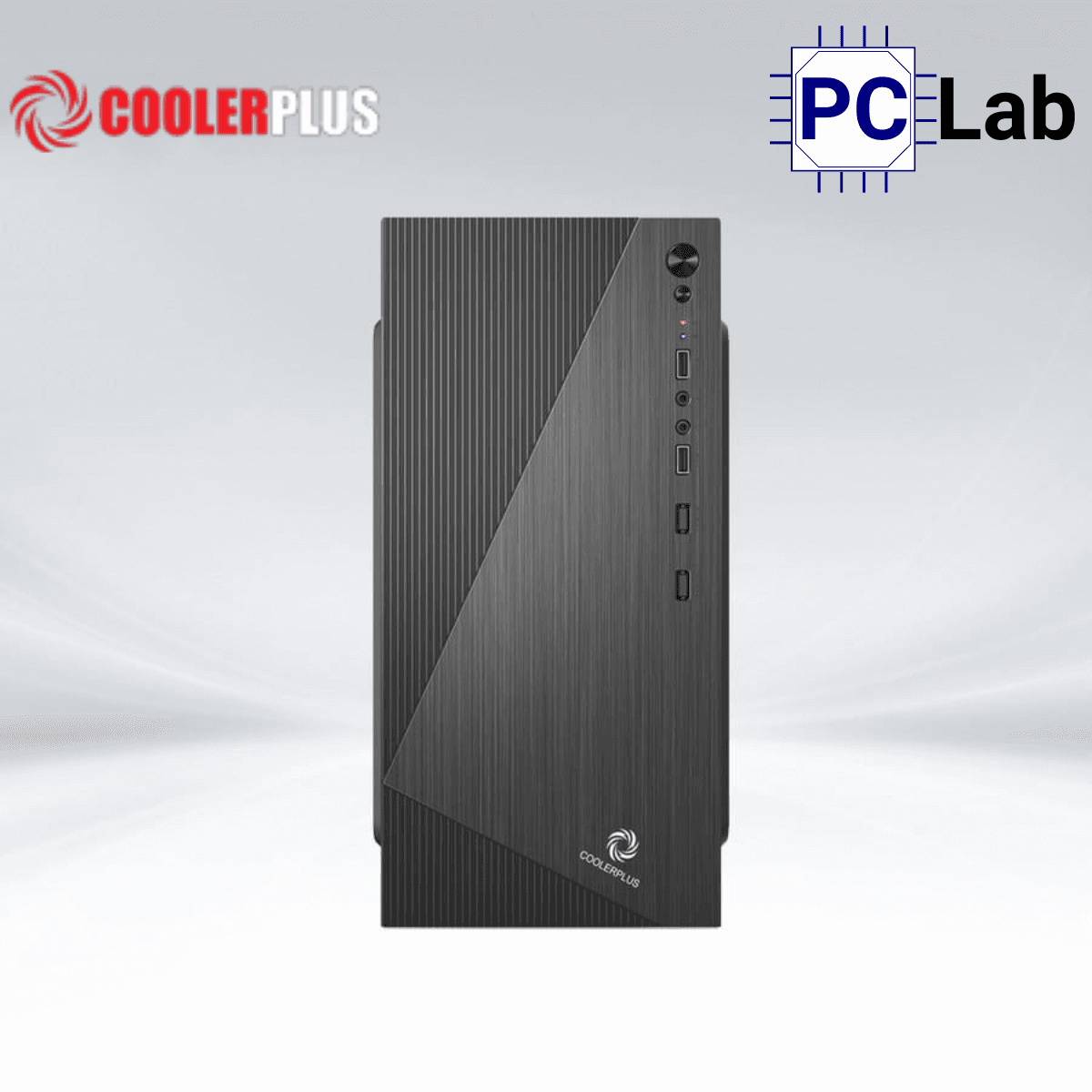 Vỏ case PC máy tính CoolerPlus CPC-C09 (M-ATX, Mini Tower, Đen)