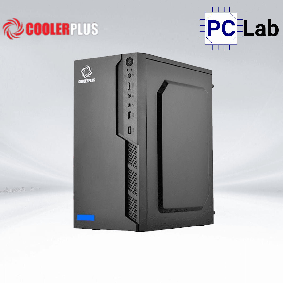 Vỏ case PC máy tính CoolerPlus CPC-M10 (M-ATX, Mini Tower, Đen) - Ảnh 6