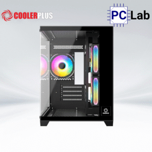 Vỏ case PC máy tính CoolerPlus CPC-X34B/X34W (M-ATX, Mini Tower, Đen/Trắng)
