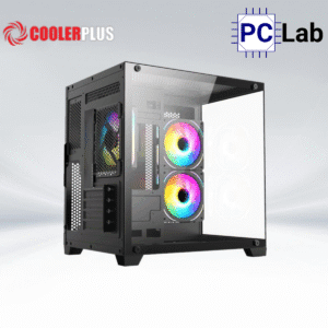 Vỏ case PC máy tính CoolerPlus CPC-X34B/X34W (M-ATX, Mini Tower, Đen/Trắng)