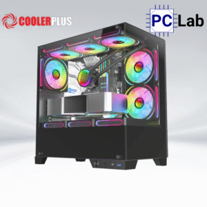Vỏ case PC máy tính CoolerPlus CPC-X37B (M-ATX, Mini Tower, Đen)