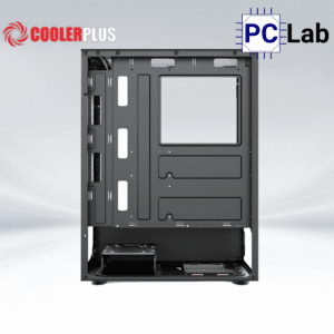 Vỏ case PC máy tính CoolerPlus XFX 3F101 (ATX, Mid Tower, Đen, kèm 3 fan LED ARGB)