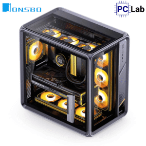 Vỏ case PC máy tính Jonsbo BO400 Black (ATX, Mid Tower, Đen)