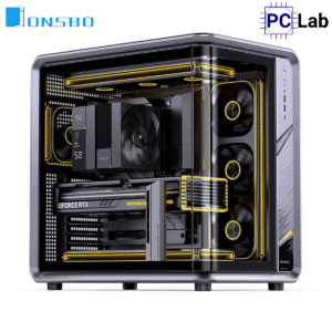 Vỏ case PC máy tính Jonsbo BO400CG (ATX, Mid Tower, Đen)