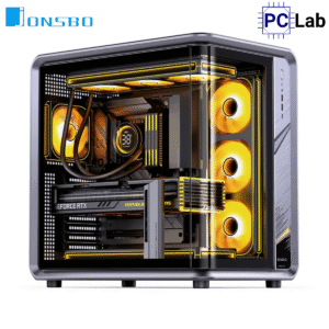Vỏ case PC máy tính Jonsbo BO400CG (ATX, Mid Tower, Đen)