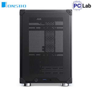 Vỏ case PC máy tính Jonsbo C6 Black (M-ATX, Mid Tower, Đen)
