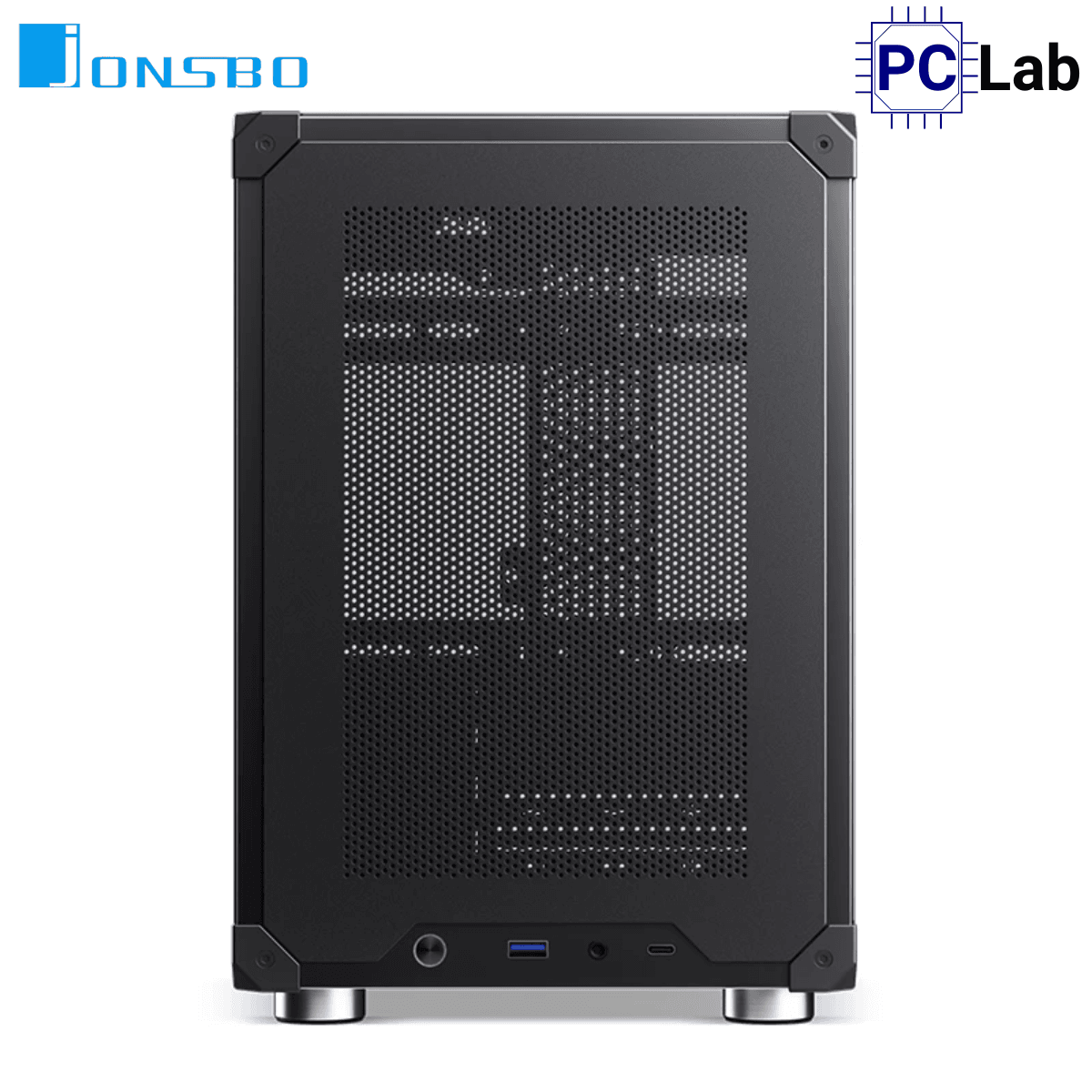Vỏ case PC máy tính Jonsbo C6 Black (M-ATX, Mid Tower, Đen)