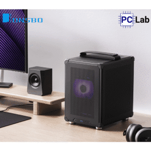 Vỏ case PC máy tính Jonsbo C6 Handle Black (M-ATX, Mid Tower, Đen)