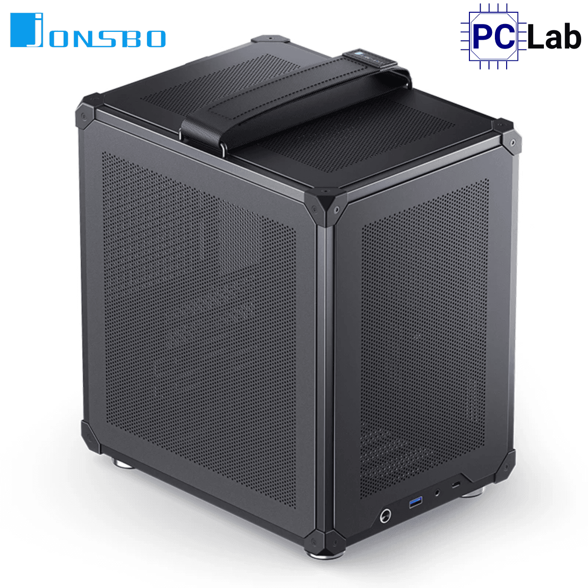 Vỏ case PC máy tính Jonsbo C6-ITX Black (ITX, Mini Tower, Đen)
