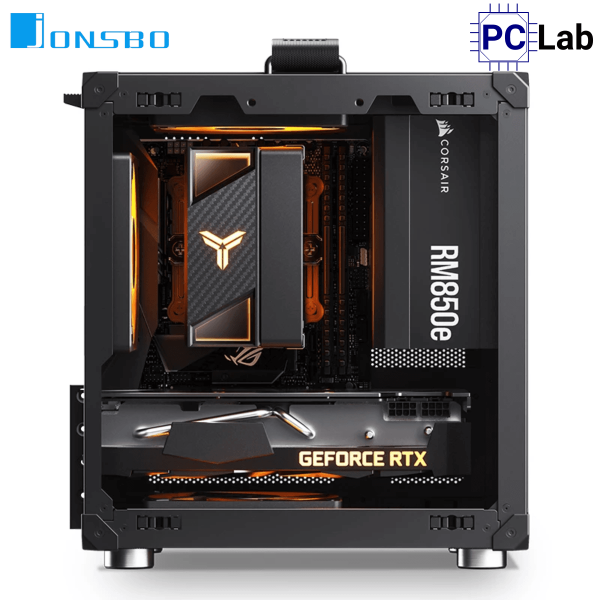 Vỏ case PC máy tính Jonsbo C6-ITX Black (ITX, Mini Tower, Đen)