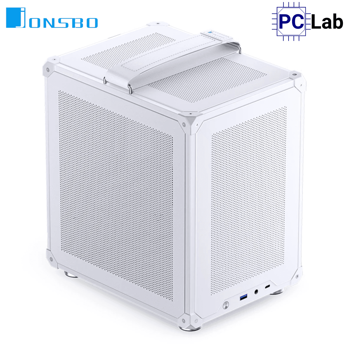 Vỏ case PC máy tính Jonsbo C6-ITX White (ITX, Mini Tower, Trắng)