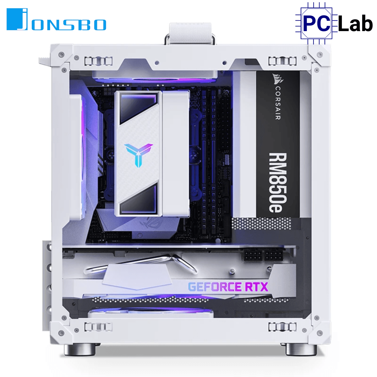 Vỏ case PC máy tính Jonsbo C6-ITX White (ITX, Mini Tower, Trắng)