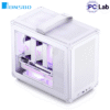 Vỏ case PC máy tính Jonsbo C6 MAX White (M-ATX, Mid Tower, Trắng)
