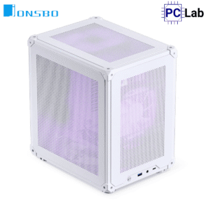 Vỏ case PC máy tính Jonsbo C6 White (M-ATX, Mid Tower, Trắng)