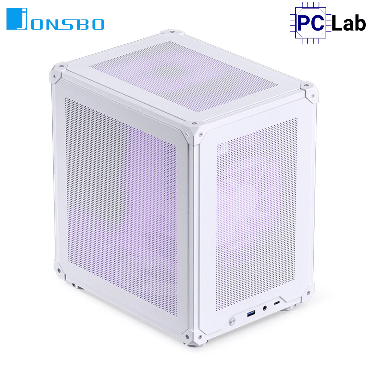 Vỏ case PC máy tính Jonsbo C6 White (M-ATX, Mid Tower, Trắng)