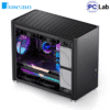 Vỏ case PC máy tính Jonsbo D30 Black (M-ATX, Mid Tower, Đen)
