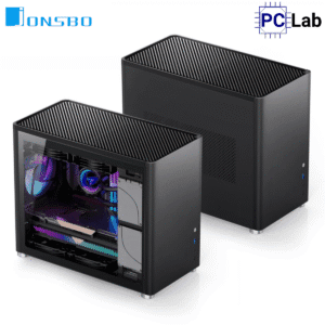 Vỏ case PC máy tính Jonsbo D30 Black (M-ATX, Mid Tower, Đen)