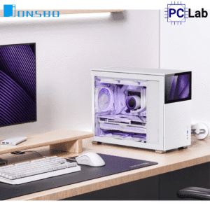 Vỏ case PC máy tính Jonsbo D31 STD SCREEN White (M-ATX, Mid Tower, Trắng)