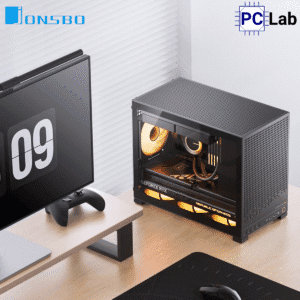 Vỏ case PC máy tính Jonsbo D32 PRO Black (M-ATX, Mid Tower, Đen)