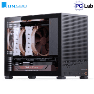 Vỏ case PC máy tính Jonsbo D32 PRO Black (M-ATX, Mid Tower, Đen)