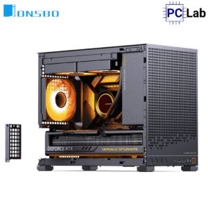 Vỏ case PC máy tính Jonsbo D32 PRO Black (M-ATX, Mid Tower, Đen)