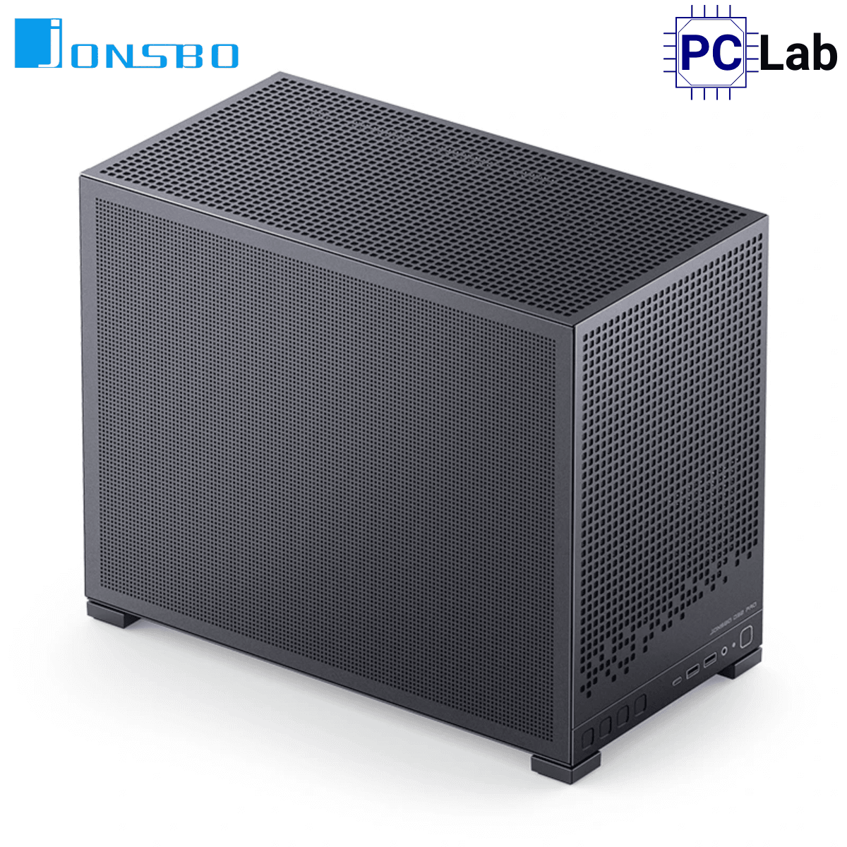 Vỏ case PC máy tính Jonsbo D32 PRO MESH Black (M-ATX, Mid Tower, Đen)