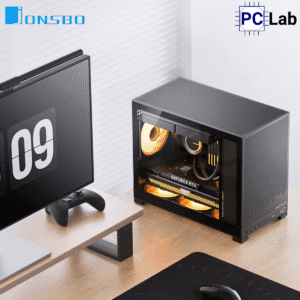 Vỏ case PC máy tính Jonsbo D32 STD Black (M-ATX, Mid Tower, Đen)