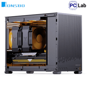 Vỏ case PC máy tính Jonsbo D32 STD Black (M-ATX, Mid Tower, Đen)