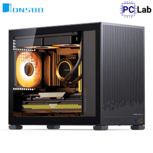 Vỏ case PC máy tính Jonsbo D32 STD Black (M-ATX, Mid Tower, Đen)
